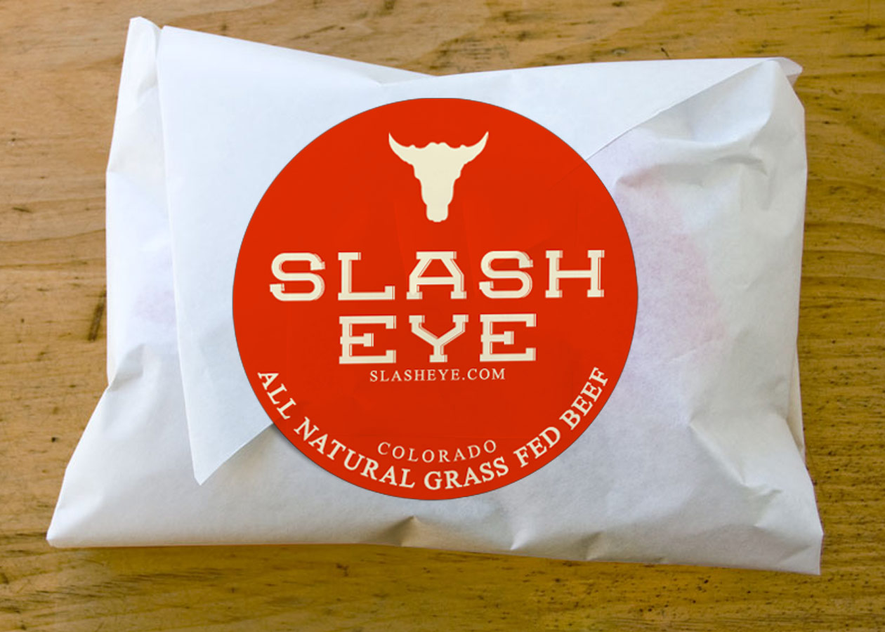 slashey all natural beef graphics